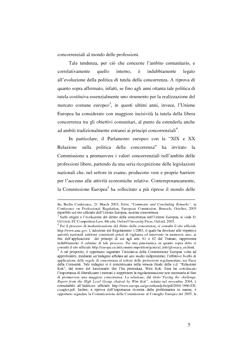 Anteprima della tesi: Antitrust e professioni: il procuratore sportivo, Pagina 3