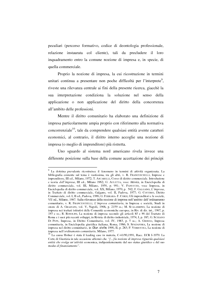Anteprima della tesi: Antitrust e professioni: il procuratore sportivo, Pagina 5