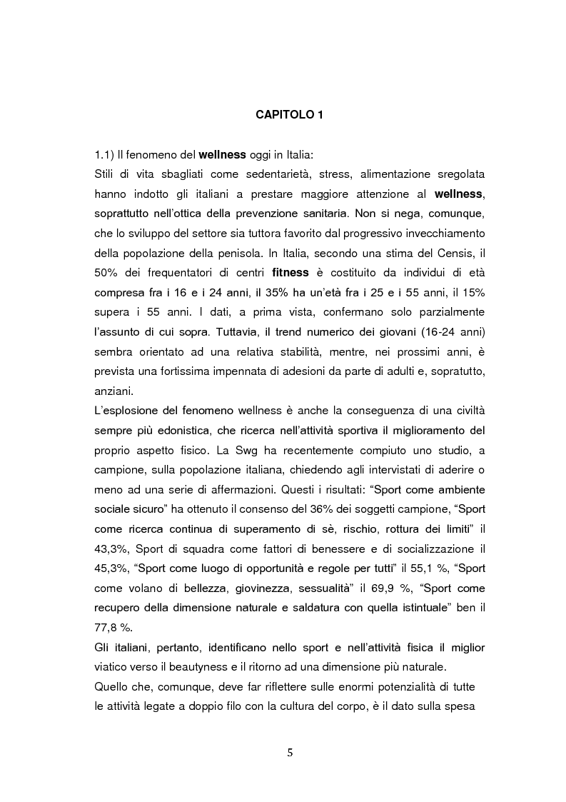 Anteprima della tesi: Wellness marketing, Pagina 3