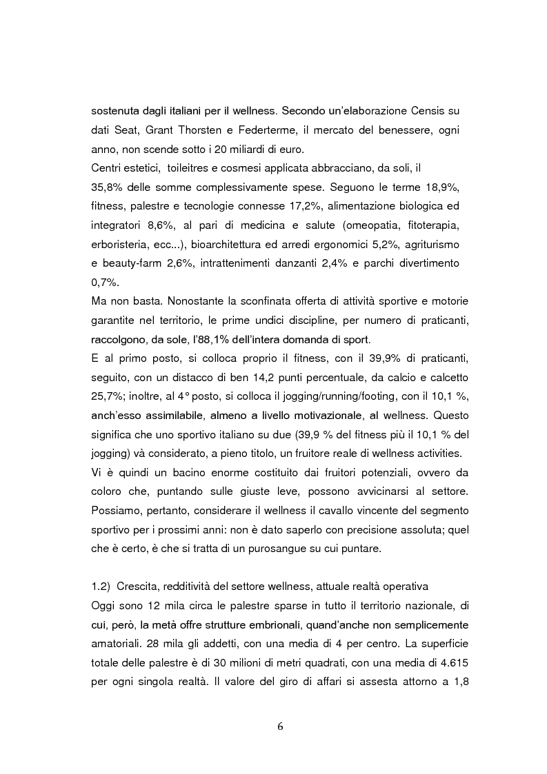 Anteprima della tesi: Wellness marketing, Pagina 4