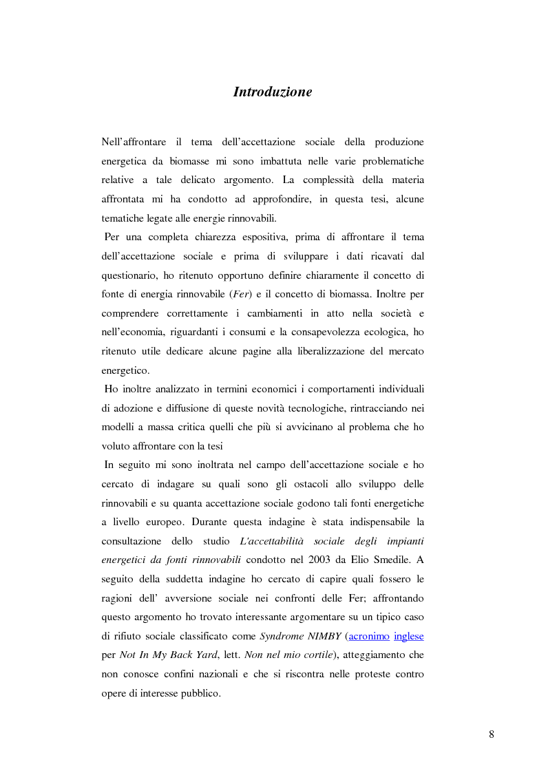 Anteprima della tesi: L'accettazione sociale delle fonti di energia rinnovabili, Pagina 6