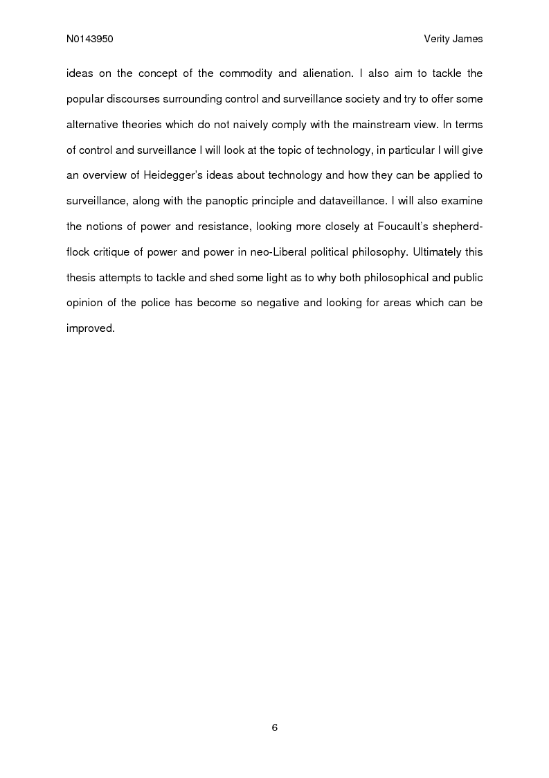 Anteprima della tesi: In philosophical terms, why are the police now perceived as agents of social control?, Pagina 4