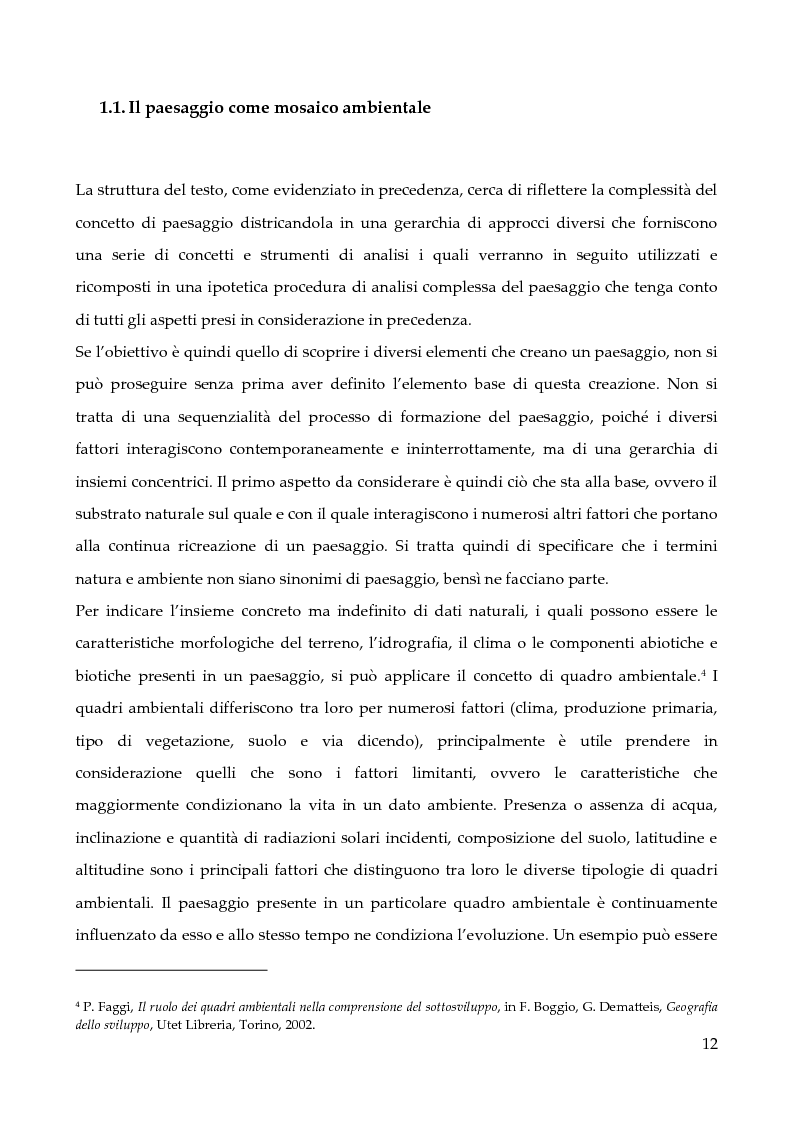 Anteprima della tesi: Aree protette: paesaggio e cogestione. Un'indagine in Burkina Faso., Pagina 8