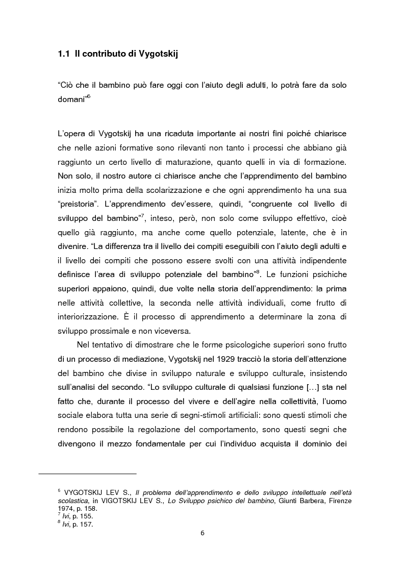 Anteprima della tesi: Il problema dei problemi. Artefatti culturali e soluzione di problemi matematici in classe quinta, Pagina 6