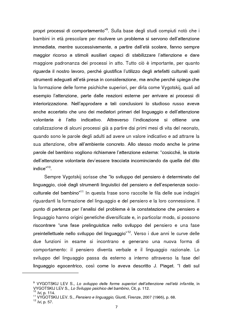 Anteprima della tesi: Il problema dei problemi. Artefatti culturali e soluzione di problemi matematici in classe quinta, Pagina 7