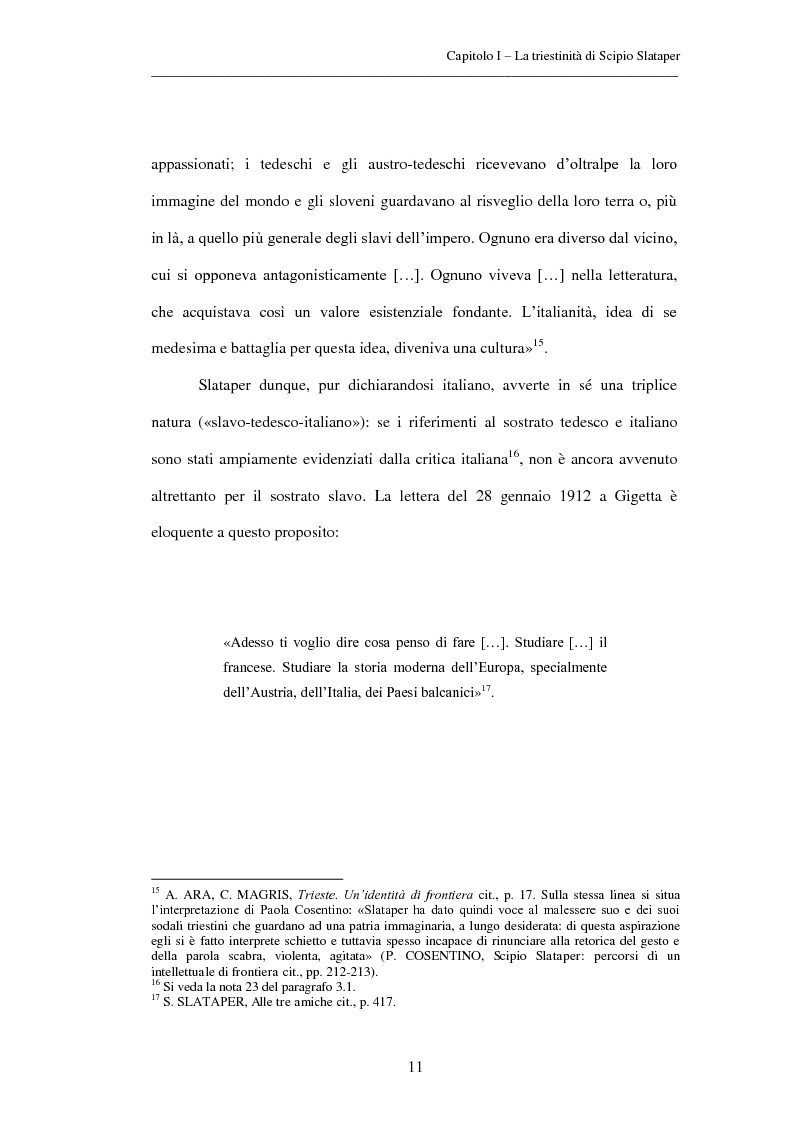 Anteprima della tesi: Strutture e stile del "Mio Carso" di Scipio Slataper, Pagina 8