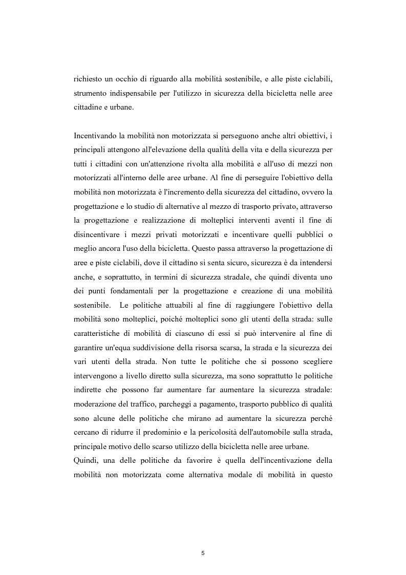 Anteprima della tesi: Pedalare: agonismo, hobby o semplice mobilità? Un’indagine statistica sulle preferenze dei ciclisti, Pagina 5