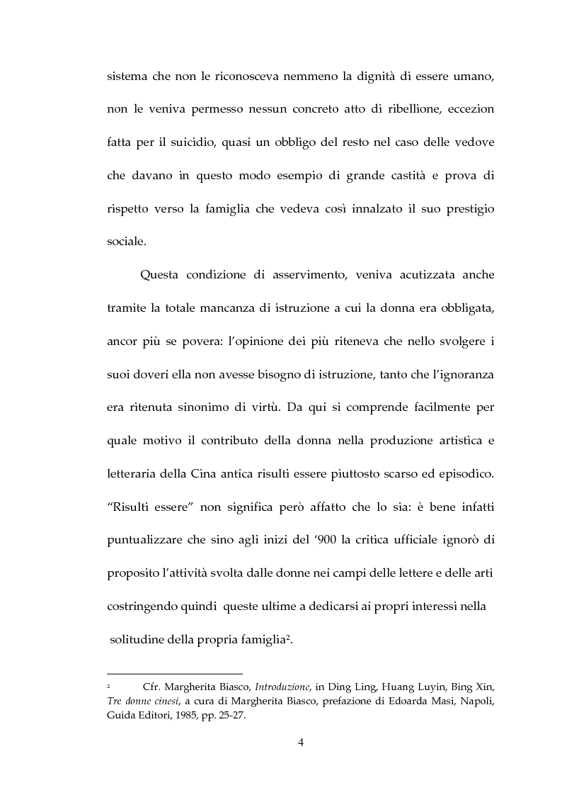 Anteprima della tesi: L'altra metà del Cielo: Arte al femminile nella Cina contemporanea, Pagina 4