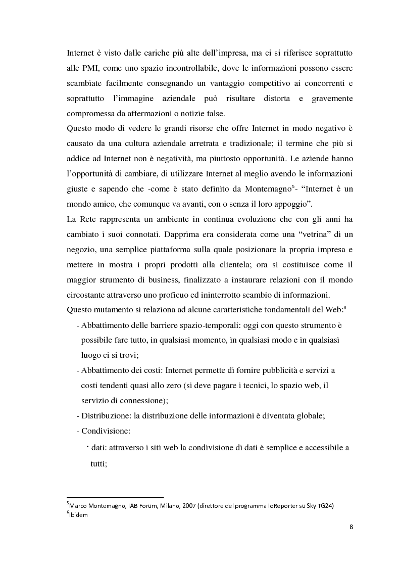 Anteprima della tesi: La comunicazione d'impresa attraverso i social media, Pagina 6
