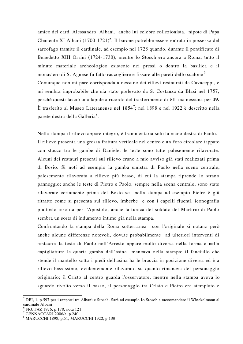 Anteprima della tesi: I sarcofagi paleocristiani nella ''Roma sotterranea'' di Antonio Bosio, Pagina 3