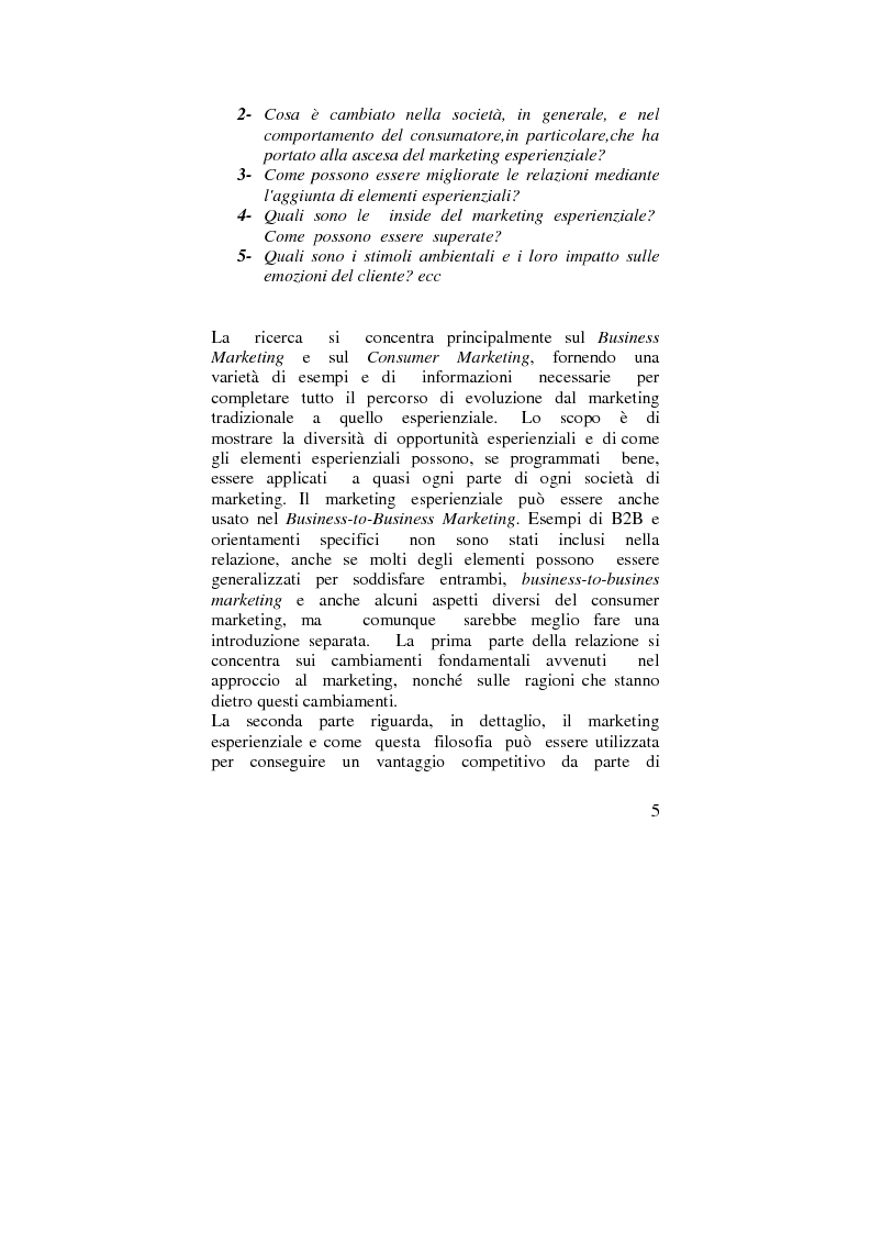 Anteprima della tesi: Marketing Esperienziale. Servizi e atmosfera dell’Apple Store, Pagina 3