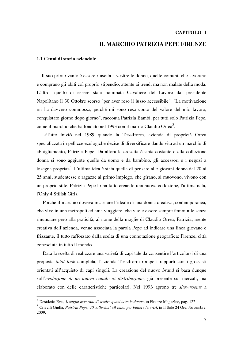Anteprima della tesi: Il fenomeno del fast fashion in Italia: analisi semiotica del caso Patrizia Pepe Firenze, Pagina 3