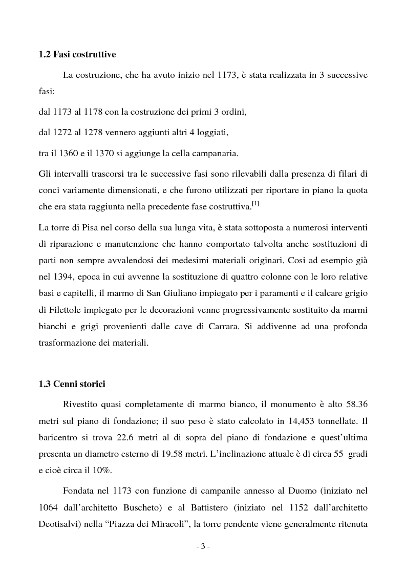 Anteprima della tesi: Caratterizzazione di alcuni strati superficiali, mediante analisi infrarossa, presenti sulle colonne della Torre di Pisa, Pagina 2