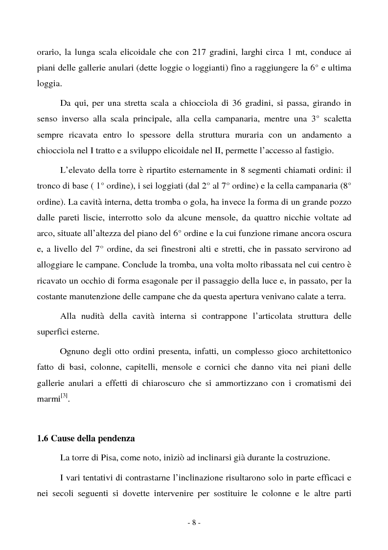 Anteprima della tesi: Caratterizzazione di alcuni strati superficiali, mediante analisi infrarossa, presenti sulle colonne della Torre di Pisa, Pagina 7