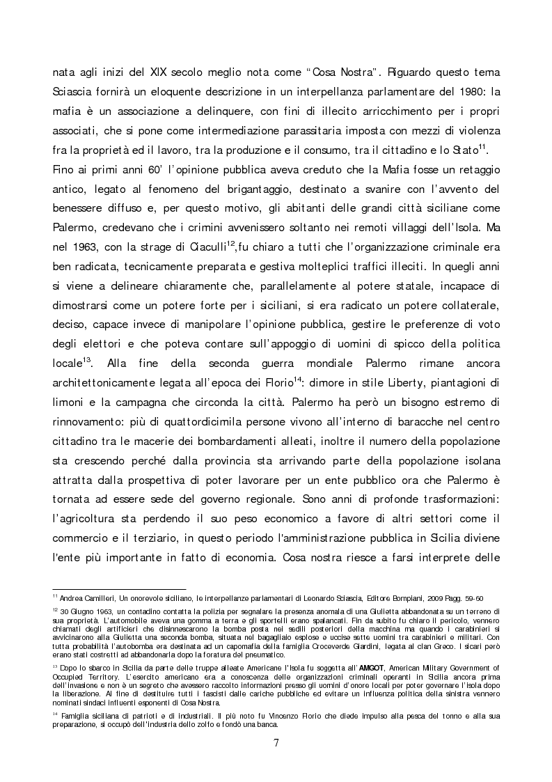 Anteprima della tesi: La fotografia di Letizia Battaglia, un archivio storico dimenticato, Pagina 7