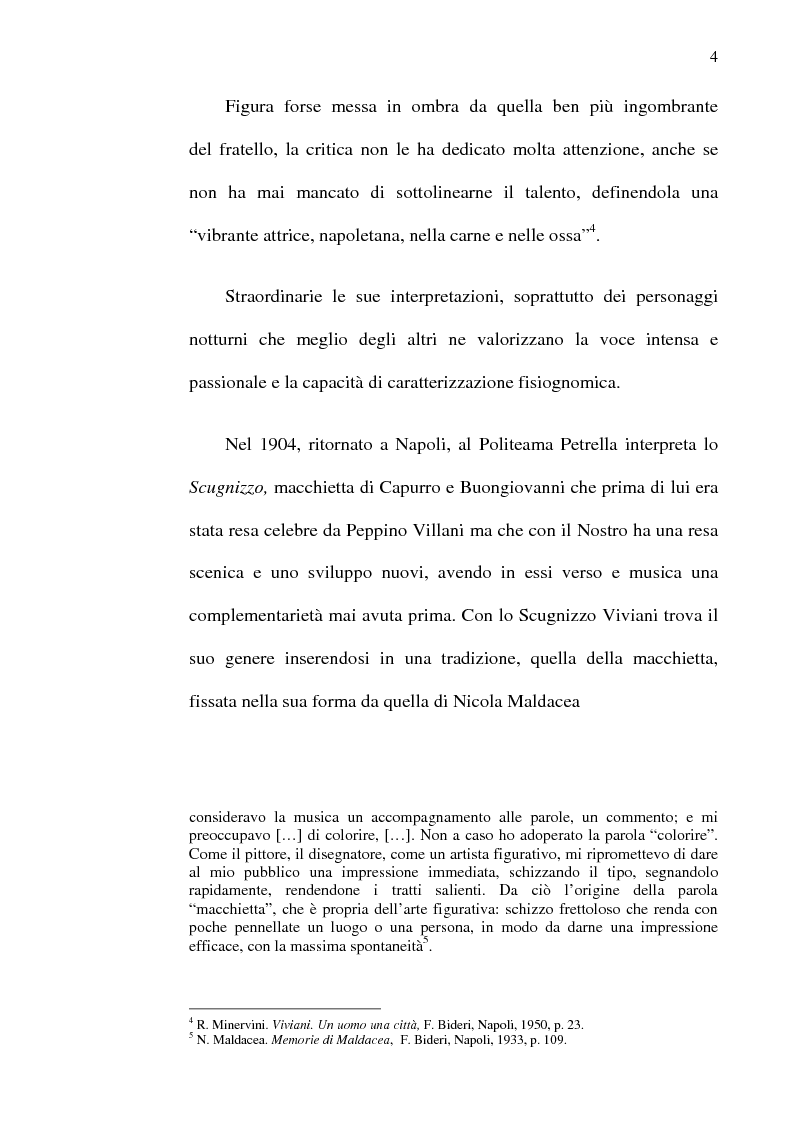 Anteprima della tesi: Dal Varietà a commedia: il ''genere Viviani'', Pagina 4