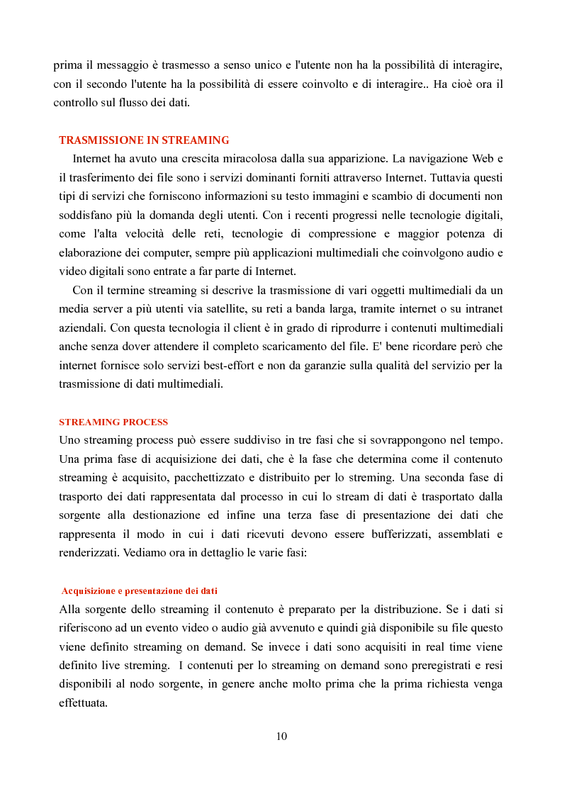 Anteprima della tesi: Sviluppo di un plugin per Internet Explorer per la riproduzione di contenuti multimediali visitati, Pagina 4