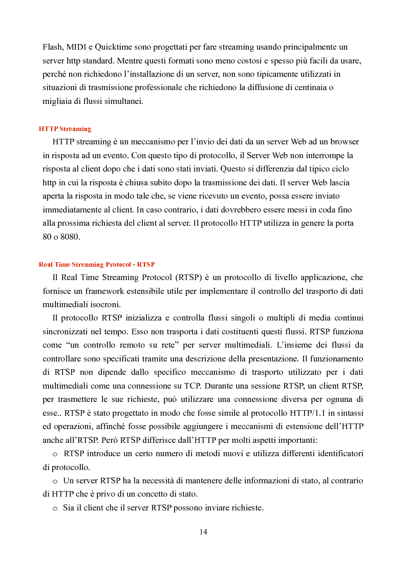 Anteprima della tesi: Sviluppo di un plugin per Internet Explorer per la riproduzione di contenuti multimediali visitati, Pagina 8