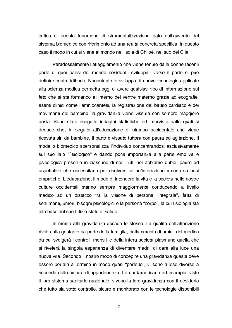 Anteprima della tesi: Negoziare la nascita. Una analisi antropologica dei sistemi medici dell'isola di Chiloè (Cile), Pagina 2