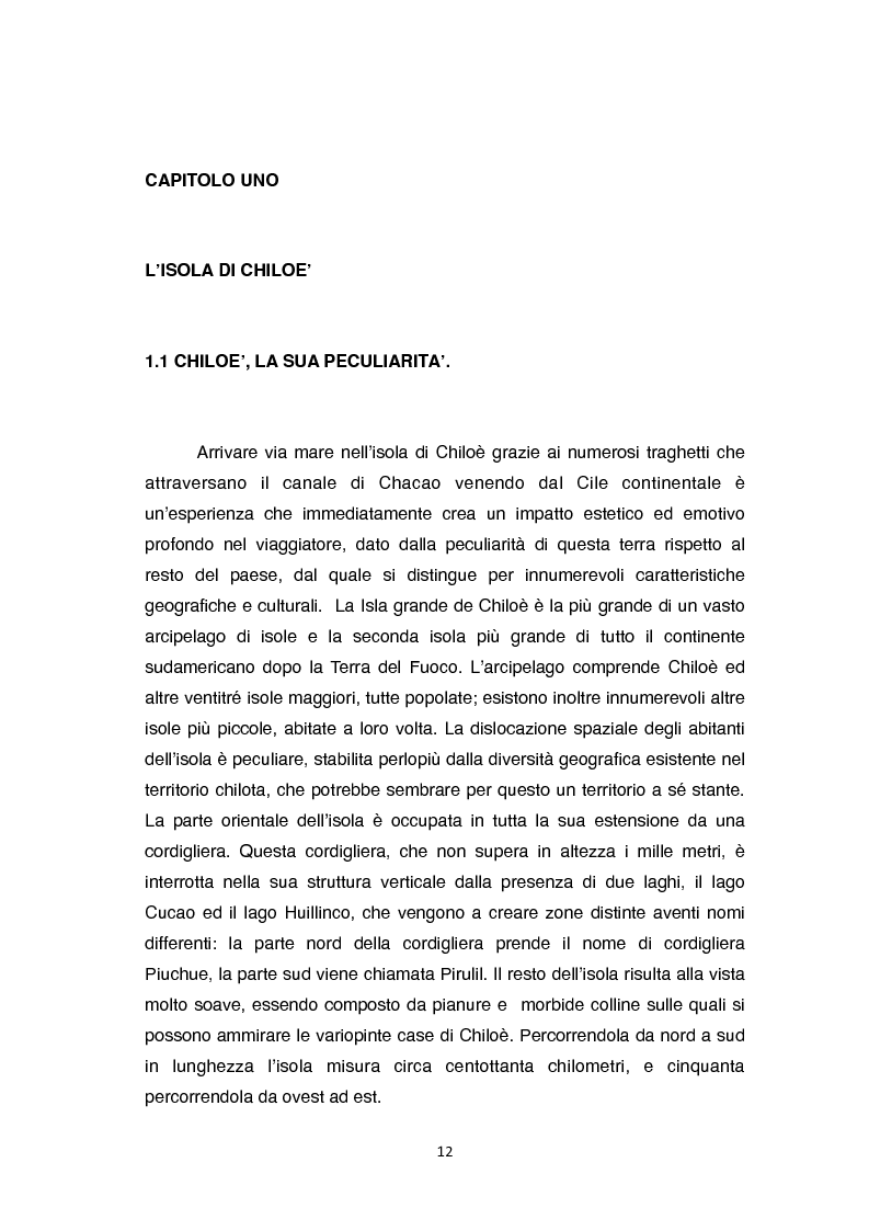 Anteprima della tesi: Negoziare la nascita. Una analisi antropologica dei sistemi medici dell'isola di Chiloè (Cile), Pagina 7