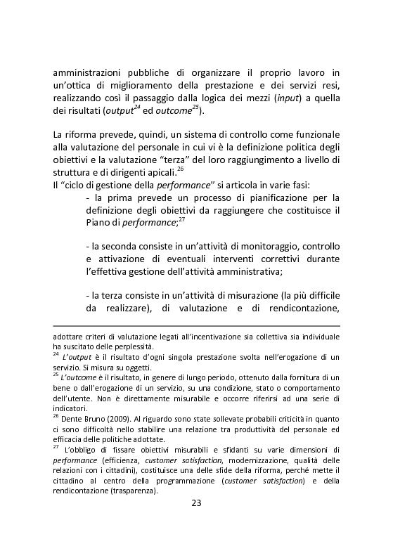 Anteprima della tesi: Governare è decidere e comunicare. Una sfida per il manager pubblico., Pagina 10