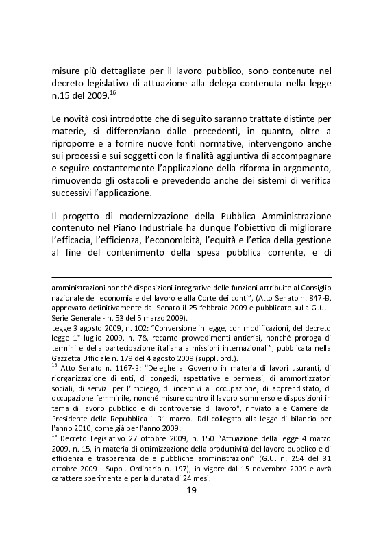 Anteprima della tesi: Governare è decidere e comunicare. Una sfida per il manager pubblico., Pagina 6