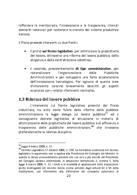 Anteprima della tesi: Governare è decidere e comunicare. Una sfida per il manager pubblico., Pagina 7