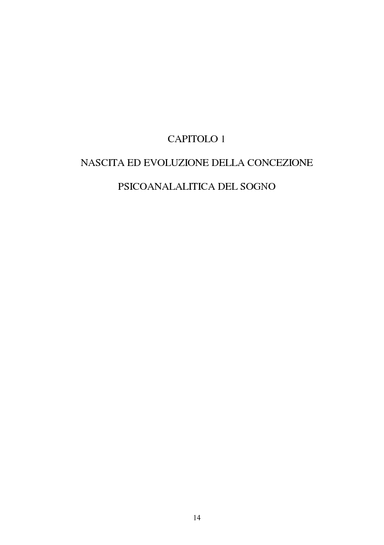 Anteprima della tesi: I sogni predittori di cambiamento nella psicoterapia di gruppo, Pagina 6