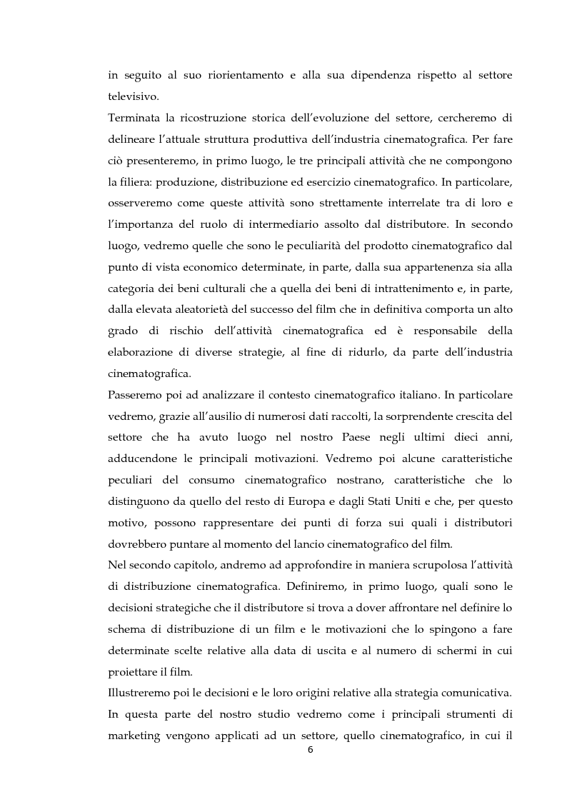 Anteprima della tesi: Ruoli e politiche di marketing del distributore nella filiera cinematografica: alcuni casi a confronto, Pagina 4