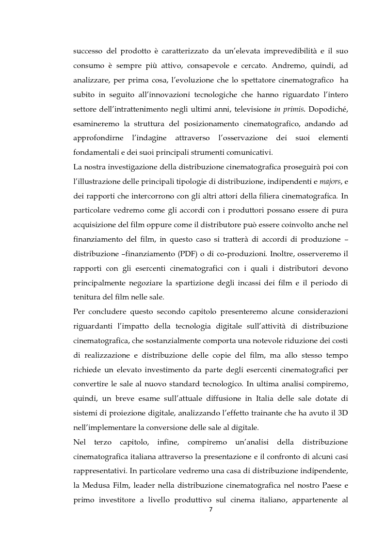 Anteprima della tesi: Ruoli e politiche di marketing del distributore nella filiera cinematografica: alcuni casi a confronto, Pagina 5