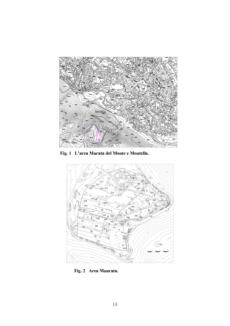Anteprima della tesi: Ricerche archologiche nel Castello del Monte di Montella 1985 – 86: le ceramiche dei settori A, B, C, e saggio G, Pagina 14