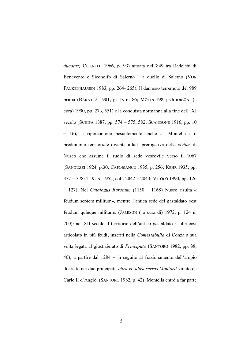 Anteprima della tesi: Ricerche archologiche nel Castello del Monte di Montella 1985 – 86: le ceramiche dei settori A, B, C, e saggio G, Pagina 6
