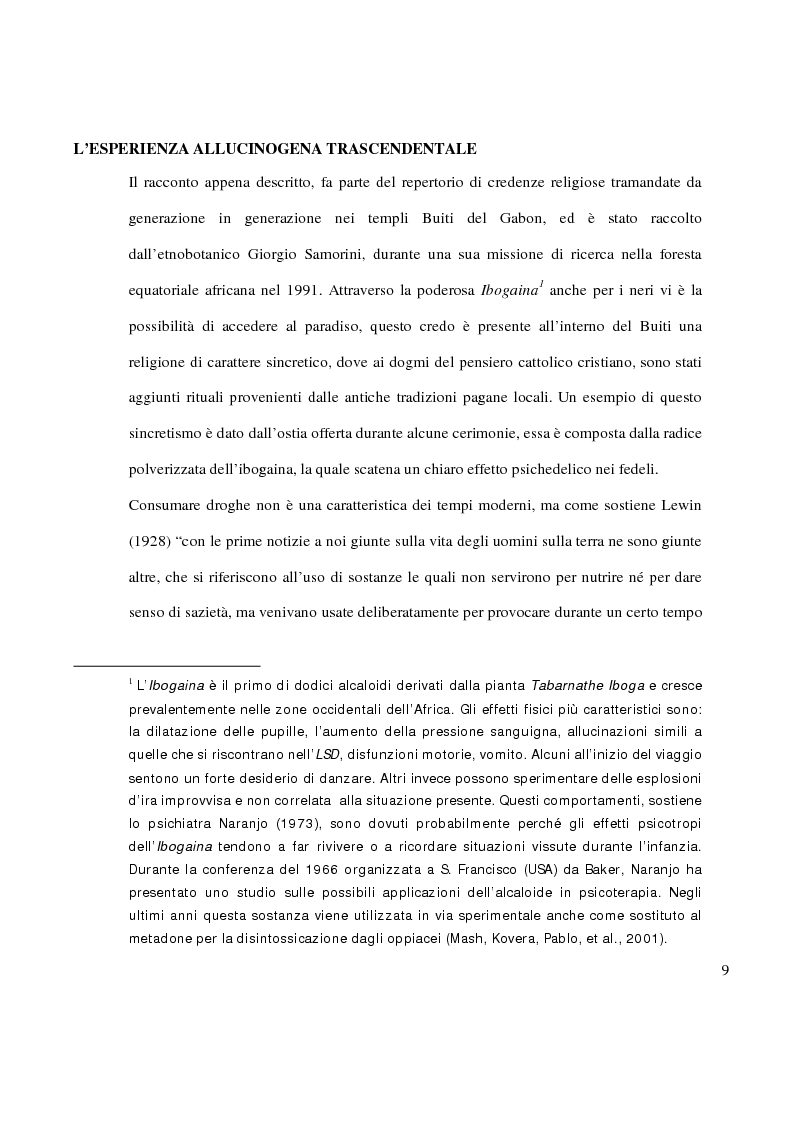 Anteprima della tesi: Il consumo di droghe. Tra Psiche e Techne. Per una prospettiva psico-antropologica., Pagina 3