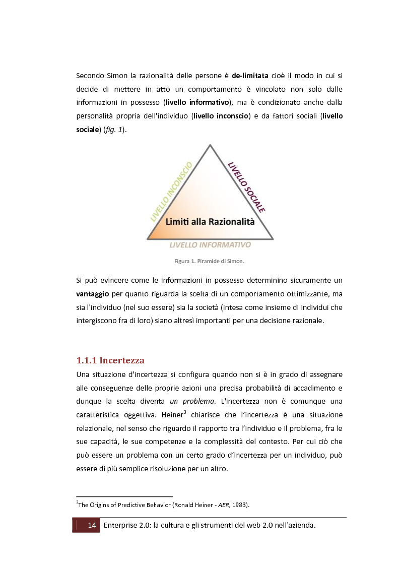 Anteprima della tesi: Enterprise 2.0: la cultura e gli strumenti del web 2.0 in azienda, Pagina 9