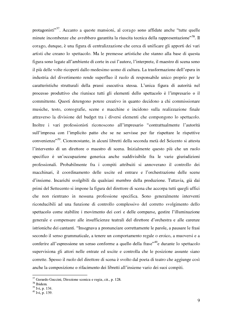 Anteprima della tesi: Intorno a Traviata: problematiche relative alla regia nel teatro lirico, Pagina 13