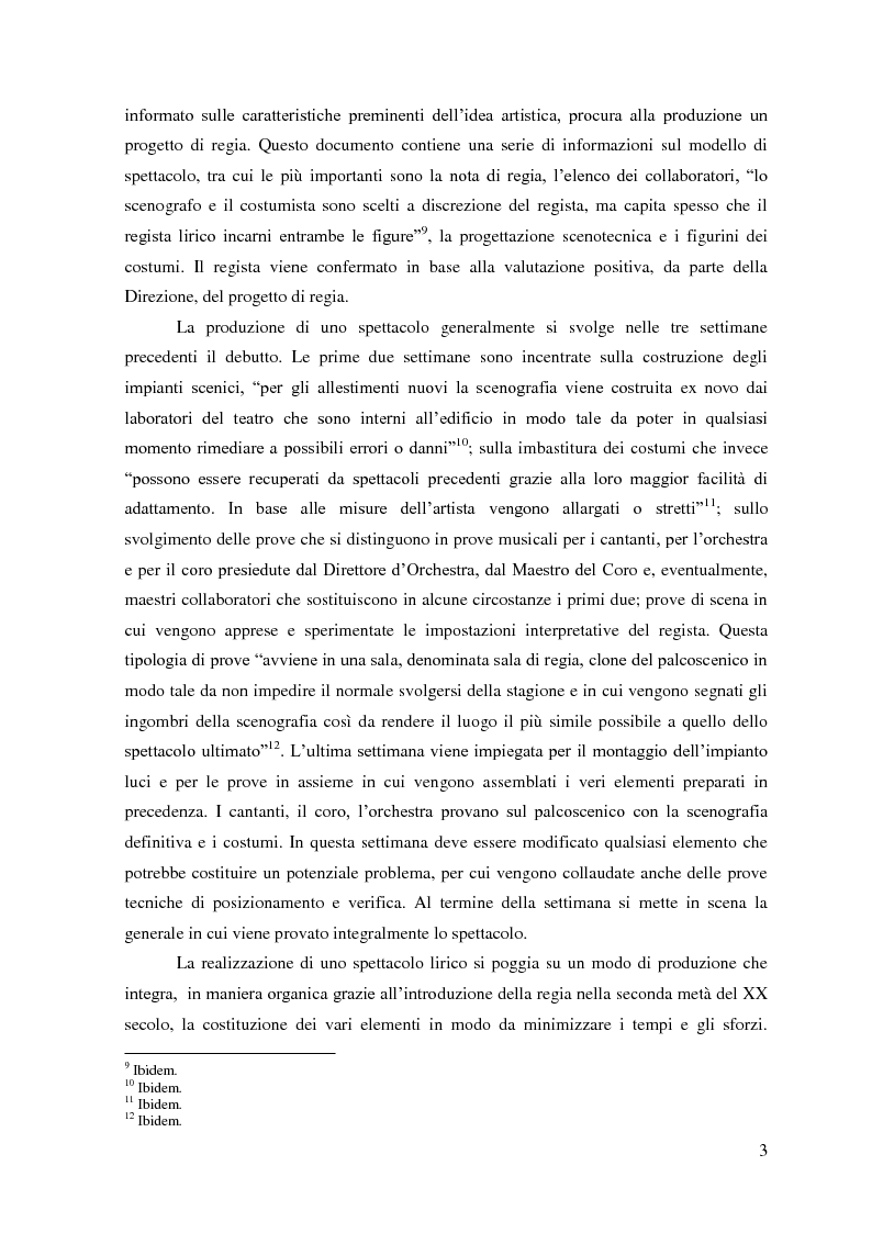 Anteprima della tesi: Intorno a Traviata: problematiche relative alla regia nel teatro lirico, Pagina 7