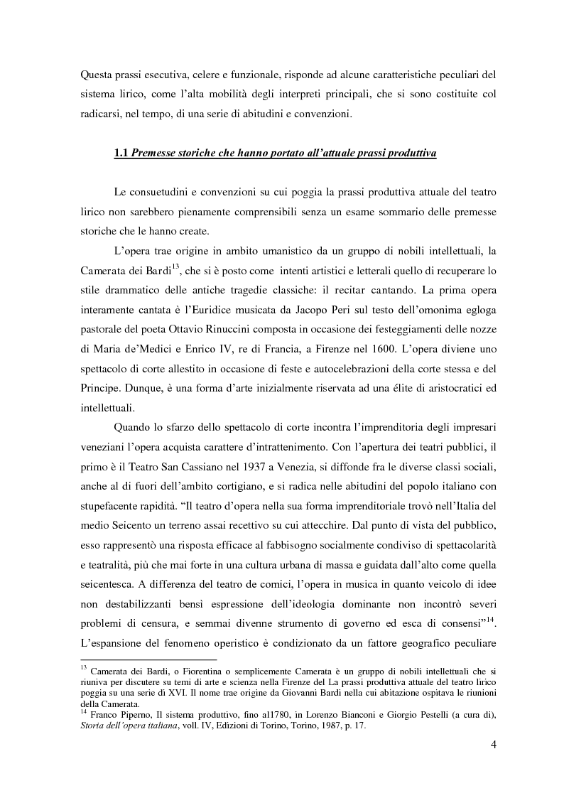 Anteprima della tesi: Intorno a Traviata: problematiche relative alla regia nel teatro lirico, Pagina 8