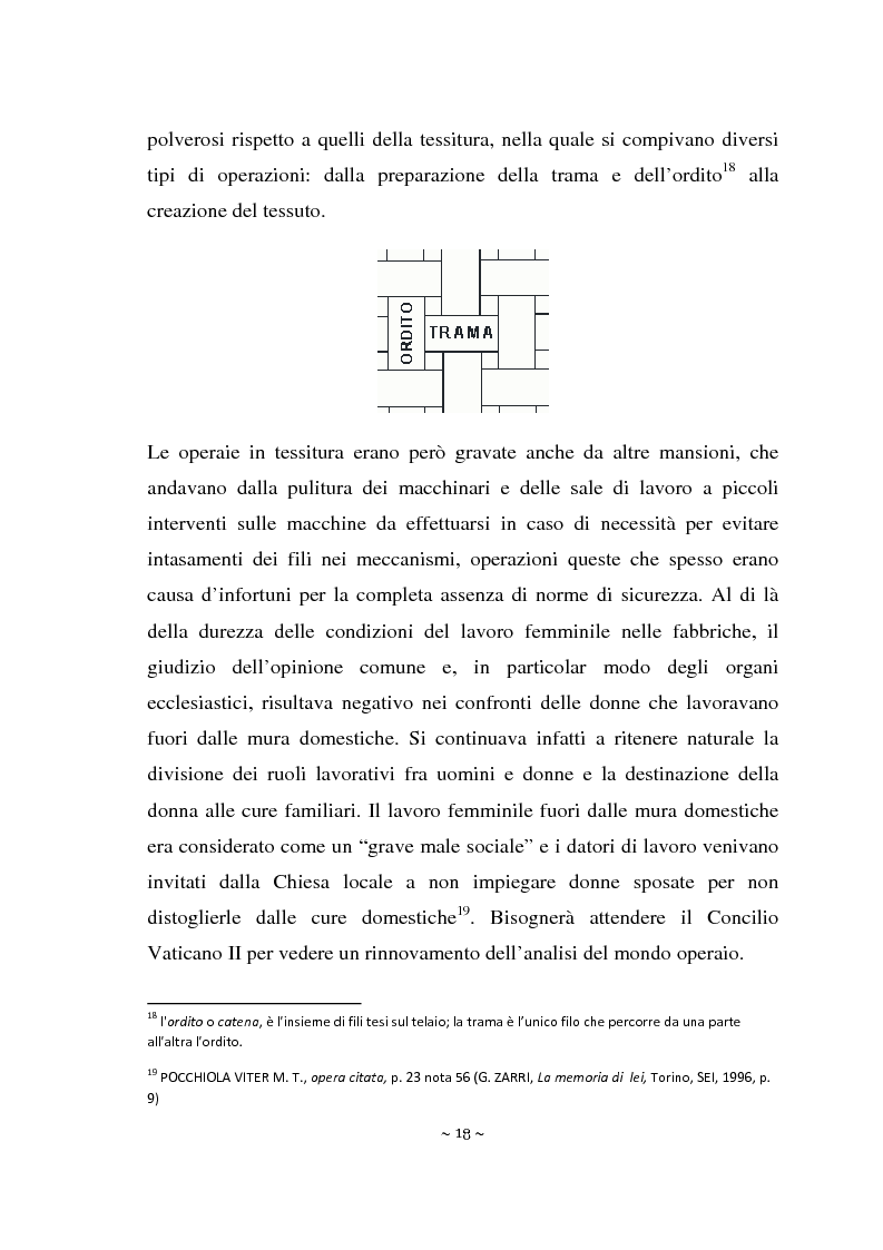 Anteprima della tesi: Il lavoro femminile in Piemonte nella seconda metà del XX secolo: il caso del Canavese, Pagina 14
