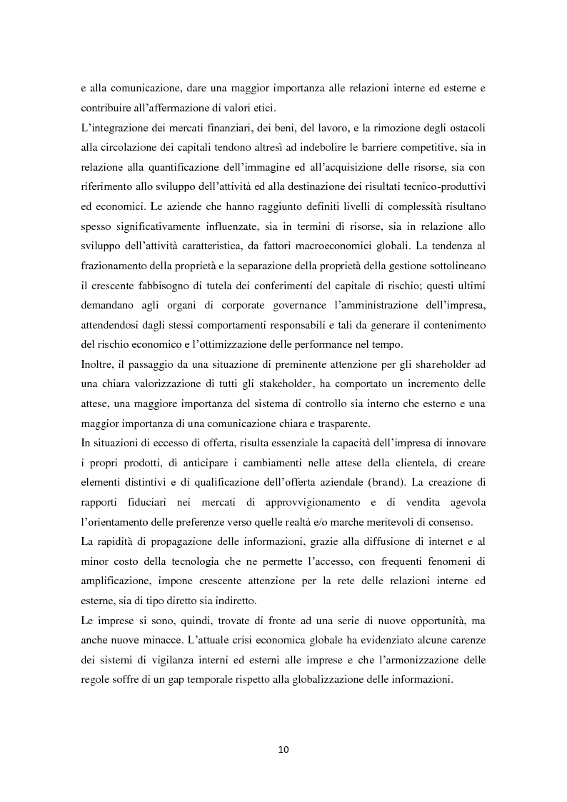 Anteprima della tesi: Crisi economica globale ed efficacia dei sistemi di controllo esterno, Pagina 6