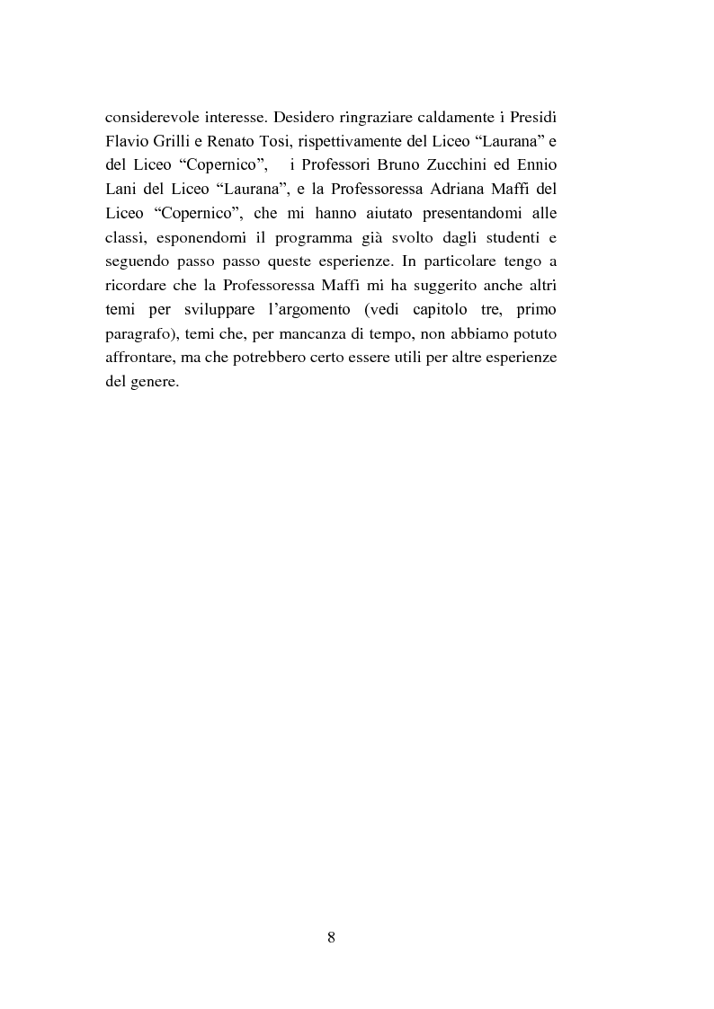 Anteprima della tesi: Dimostrazione costruttiva e non costruttiva in teoremi di esistenza. Un'esperienza didattica nelle scuole secondarie superiori., Pagina 5
