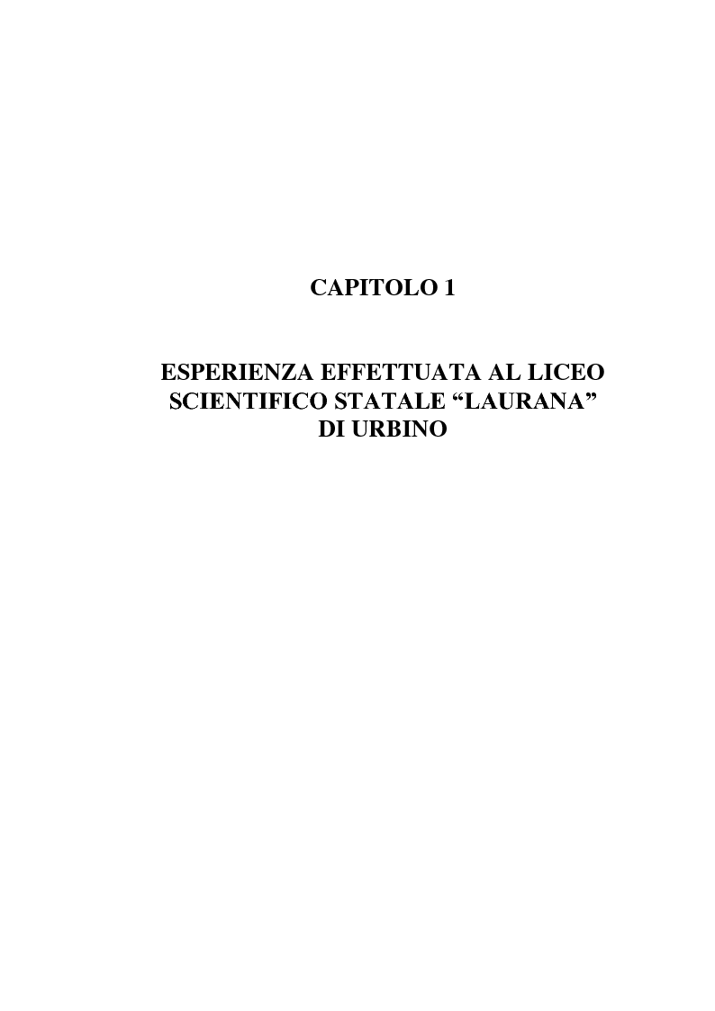 Anteprima della tesi: Dimostrazione costruttiva e non costruttiva in teoremi di esistenza. Un'esperienza didattica nelle scuole secondarie superiori., Pagina 6