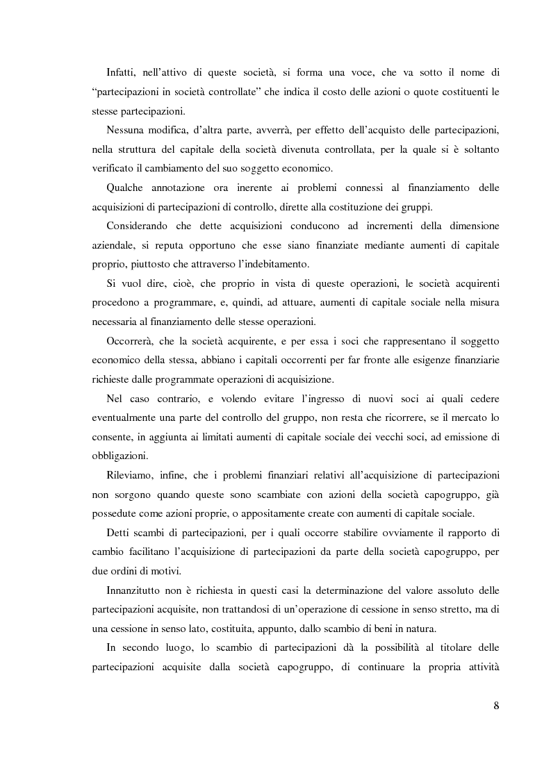 Anteprima della tesi: Il bilancio consolidato del gruppo Intesa Sanpaolo, Pagina 9