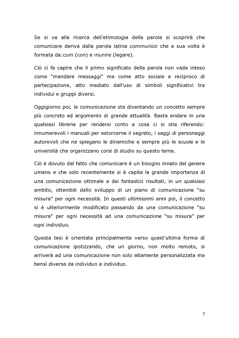 Anteprima della tesi: Verso una nuova era della comunicazione. Il caso ''The Best Job in the World'', Pagina 3