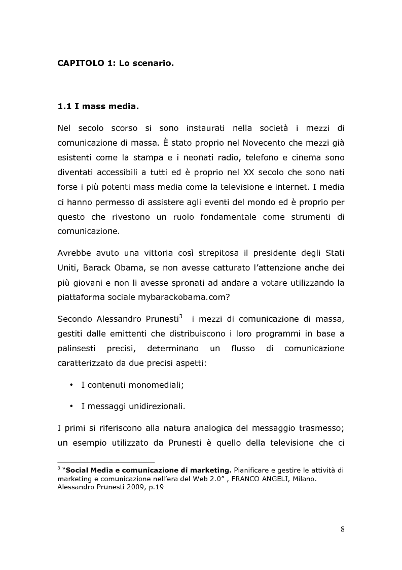 Anteprima della tesi: Verso una nuova era della comunicazione. Il caso ''The Best Job in the World'', Pagina 6