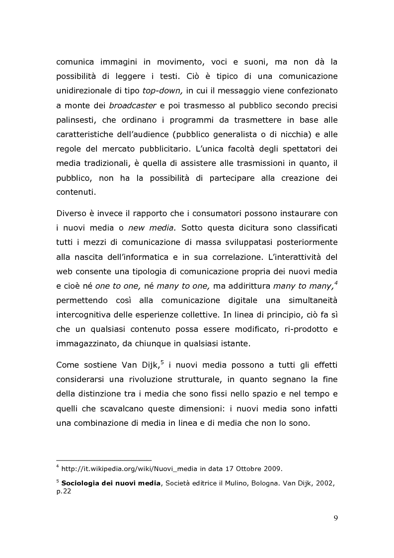 Anteprima della tesi: Verso una nuova era della comunicazione. Il caso ''The Best Job in the World'', Pagina 7