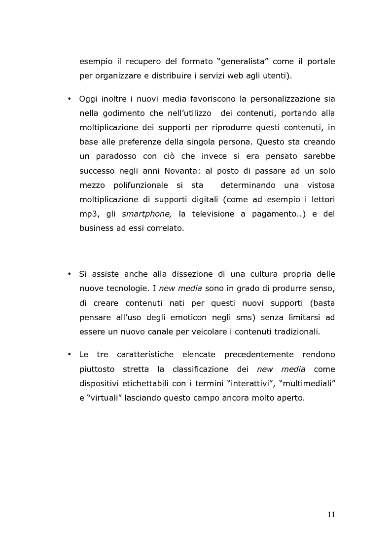 Anteprima della tesi: Verso una nuova era della comunicazione. Il caso ''The Best Job in the World'', Pagina 9