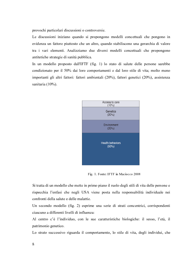 Anteprima della tesi: La voce dei malati: la ricerca etnografica in sociologia della salute, Pagina 7