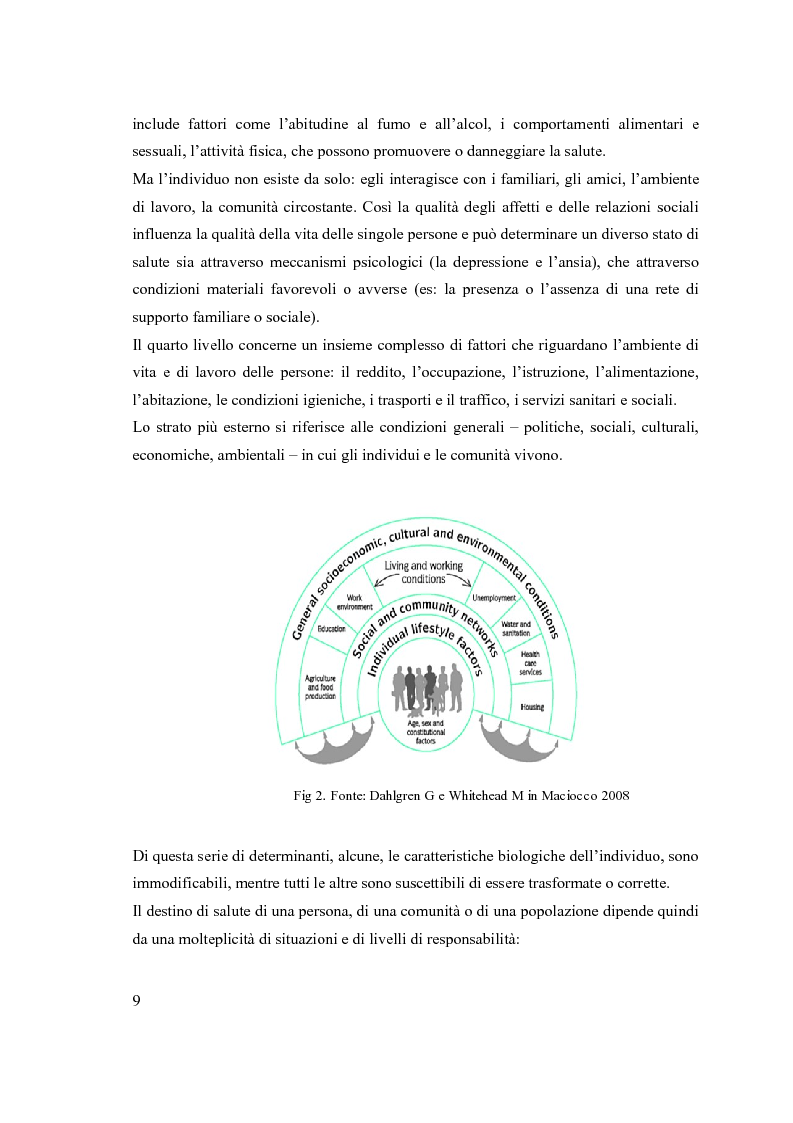 Anteprima della tesi: La voce dei malati: la ricerca etnografica in sociologia della salute, Pagina 8