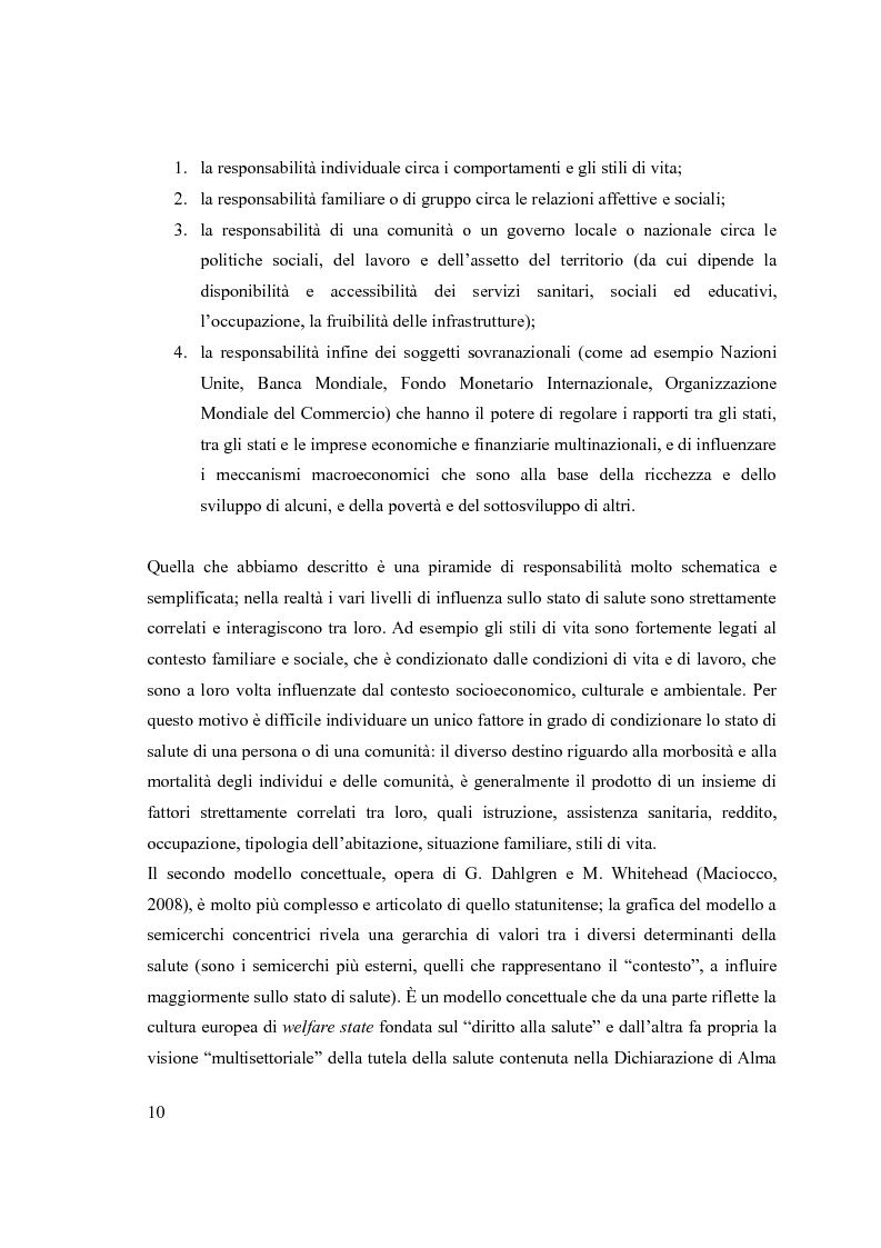 Anteprima della tesi: La voce dei malati: la ricerca etnografica in sociologia della salute, Pagina 9