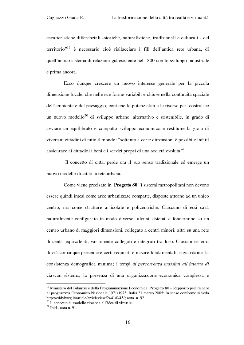 Anteprima della tesi: Trasformazione della città tra realtà e virtualità, Pagina 10